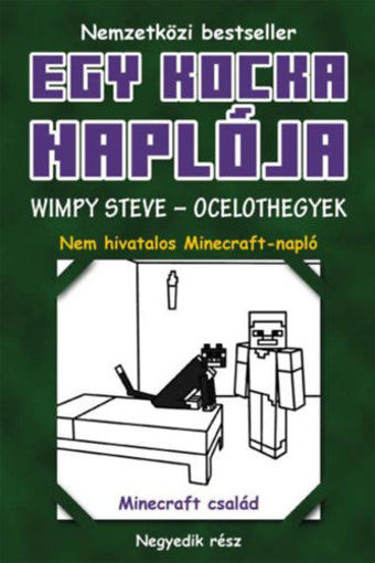 Egy kocka naplója 4. - Wimpy Steve - Ocelothegyek - puha kötés termékhez kapcsolódó kép