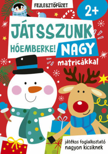 Játsszunk hóemberke! - Nagy matricákkal termékhez kapcsolódó kép