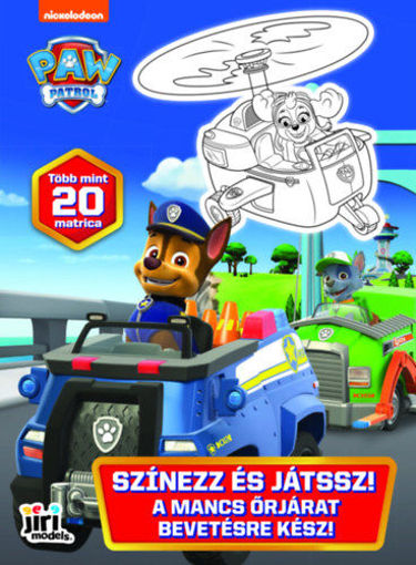 A Mancs Őrjárat bevetésre kész! - Színezz és játssz! termékhez kapcsolódó kép