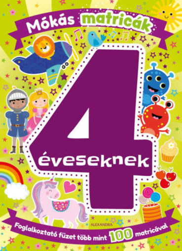 Mókás matricák 4 éveseknek termékhez kapcsolódó kép