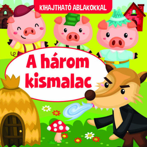 A három kismalac - Kihajtható ablakokkal termékhez kapcsolódó kép