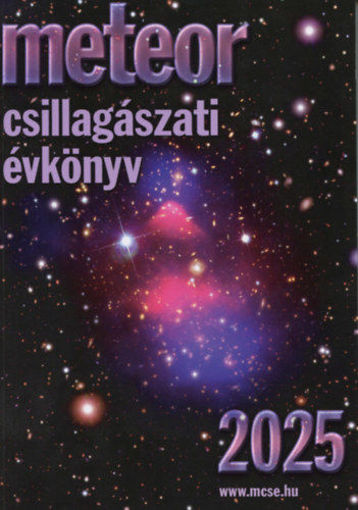 Meteor csillagászati évkönyv 2025 termékhez kapcsolódó kép