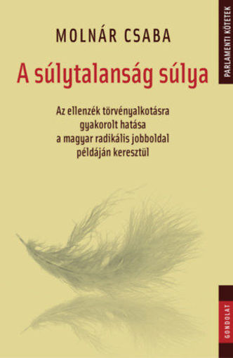 A súlytalanság súlya - Az ellenzék törvényalkotásra gyakorolt hatása a magyar radikális jobboldal példáján keresztül termékhez kapcsolódó kép