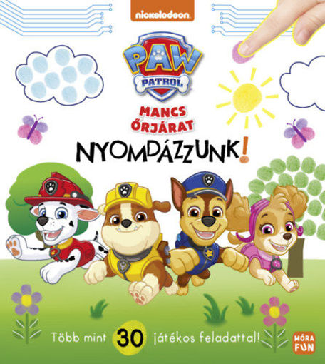 Mancs Őrjárat - Nyomdázzunk! - Több mint 30 játékos feladattal termékhez kapcsolódó kép