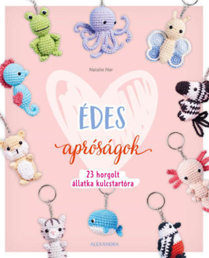 Édes apróságok - 23 horgolt állatka kulcstartóra termékhez kapcsolódó kép