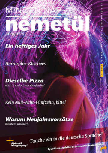 Minden Nap Németül - 2025. február - 9. évfolyam 1. szám termékhez kapcsolódó kép