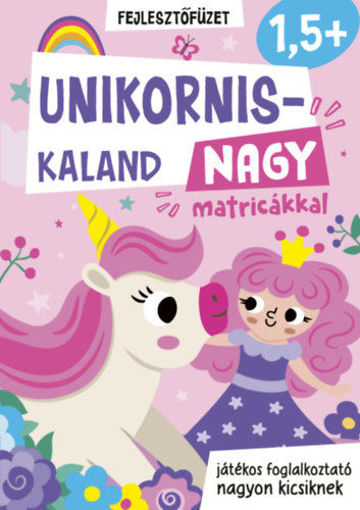 Unikornis-kaland - Nagy matricákkal termékhez kapcsolódó kép