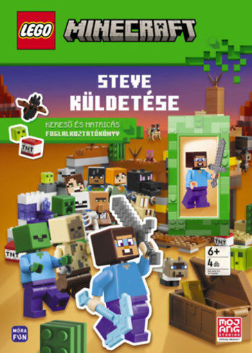 Lego Minecraft - Steve küldetése - Kereső és matricás foglalkoztatókönyv termékhez kapcsolódó kép