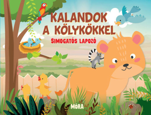 Kalandok a kölykökkel - simogatós lapozó termékhez kapcsolódó kép