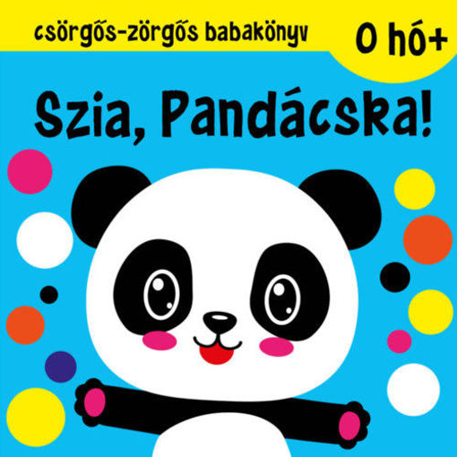 Csörgős-zörgős babakönyv - Szia, Pandácska! termékhez kapcsolódó kép