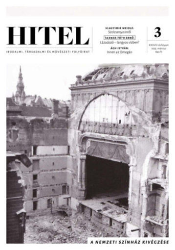 Hitel - 2025. március - Irodalmi, társadalmi és művészeti folyóirat termékhez kapcsolódó kép