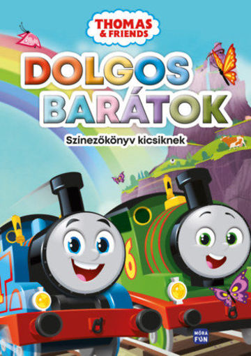 Thomas - Dolgos barátok - Színezőkönyv a legkisebbeknek termékhez kapcsolódó kép