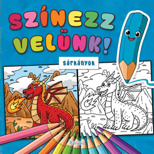 Színezz velünk! - Sárkányok termékhez kapcsolódó kép