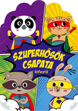 Szuperhősök csapata - Kifestő termékhez kapcsolódó kép