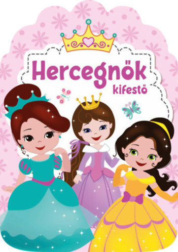Hercegnők - kifestő termékhez kapcsolódó kép