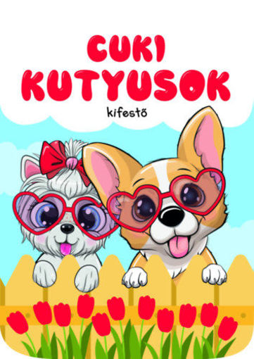 Cuki kutyusok - kifestő termékhez kapcsolódó kép