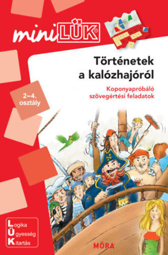 Történetek a kalózhajóról - LDI-214 - Koponyapróbáló szövegértési feladatok - miniLÜK termékhez kapcsolódó kép