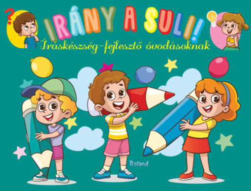 Irány a suli! - Íráskészség-fejlesztő  óvodásoknak termékhez kapcsolódó kép