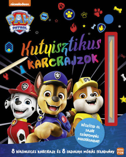 Mancs őrjárat - Kutyisztikus karcrajzok - 8 különleges karcrajz és 8 oldalnyi mókás feladvány termékhez kapcsolódó kép