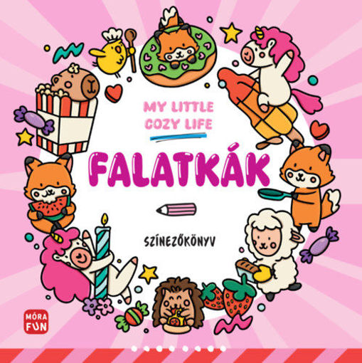 My Little Cozy Life - Falatkák - Színezőkönyv termékhez kapcsolódó kép