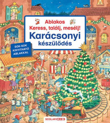 Ablakos Keress, találj, mesélj! - Karácsonyi készülődés termékhez kapcsolódó kép
