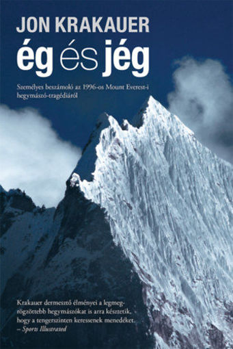 Ég és jég - Személyes beszámoló az 1996-os Mount Everest-i hegymászó-tragédiáról termékhez kapcsolódó kép