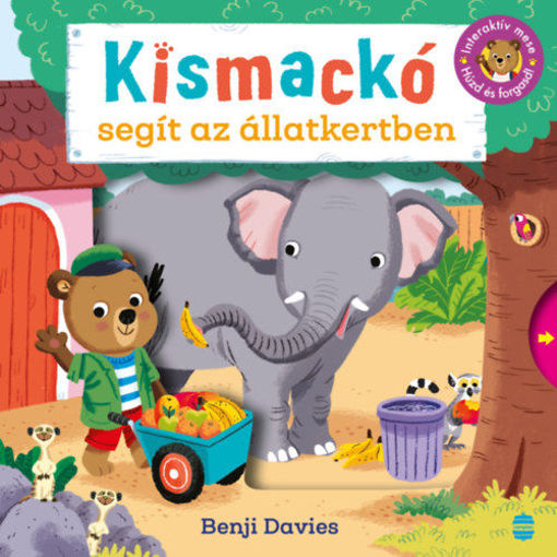 Kismackó segít az állatkertben termékhez kapcsolódó kép