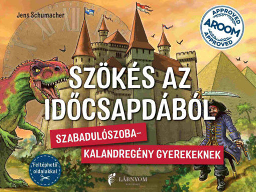 Szökés az időcsapdából - Szabadulószoba-kalandregény gyerekeknek! termékhez kapcsolódó kép