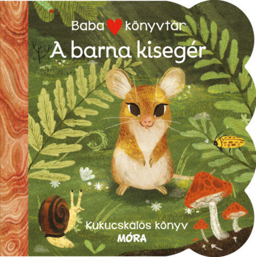 Babakönyvtár - A barna kisegér - Kukucskálós könyv termékhez kapcsolódó kép
