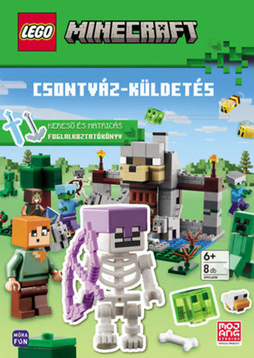 Lego Minecraft - Csontváz-küldetés - Kereső és matricás foglalkoztatókönyv termékhez kapcsolódó kép
