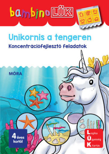 Unikornis a tengeren - LDI-143 - Koncentrációfejlesztő feladatok - BambinoLÜK termékhez kapcsolódó kép