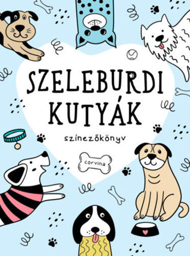 Szeleburdi kutyák - színezőkönyv termékhez kapcsolódó kép