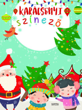 Karácsonyi színező - színes ceruzákkal termékhez kapcsolódó kép