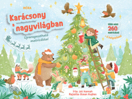 Karácsony a nagyvilágban - Újraragasztható matricákkal termékhez kapcsolódó kép
