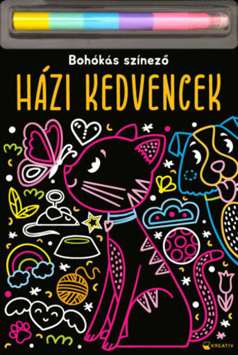 Házi kedvencek - Bohókás színező termékhez kapcsolódó kép