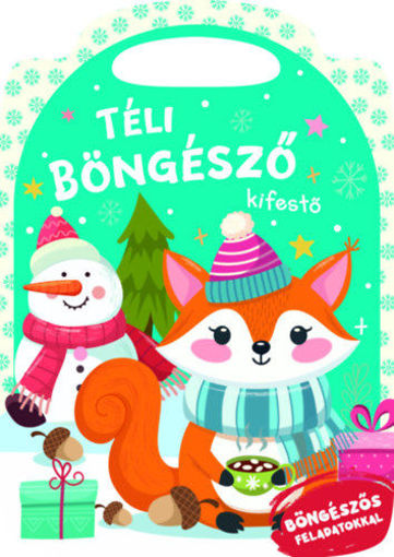 Téli böngésző - kifestő - böngészős feladatokkal termékhez kapcsolódó kép