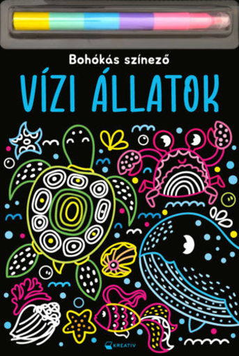 Vízi állatok - Bohókás színező termékhez kapcsolódó kép