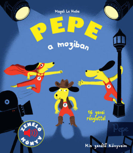 Pepe a moziban - Zenélő könyv termékhez kapcsolódó kép