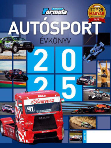 Autósport évkönyv 2025 termékhez kapcsolódó kép