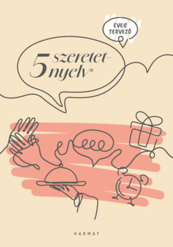 5 szeretetnyelv - Éves tervező - bézs termékhez kapcsolódó kép