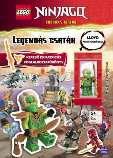 Lego Ninjago - Legendás csaták - Kereső és matricás foglalkoztatókönyv termékhez kapcsolódó kép