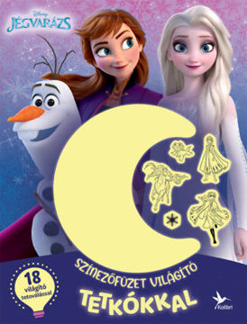 Színezőfüzet világító tetkókkal - Jégvarázs termékhez kapcsolódó kép