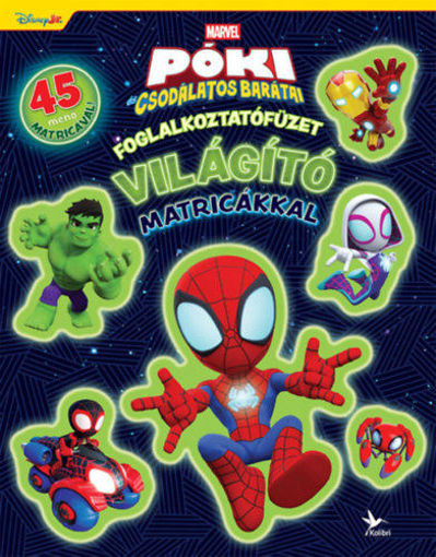 Foglalkoztatófüzet világító matricákkal - Póki termékhez kapcsolódó kép