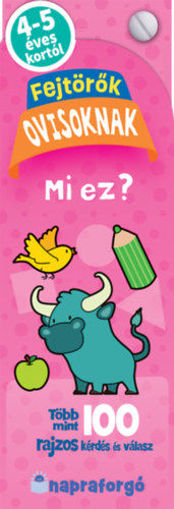 Fejtörők ovisoknak - Mi ez? termékhez kapcsolódó kép