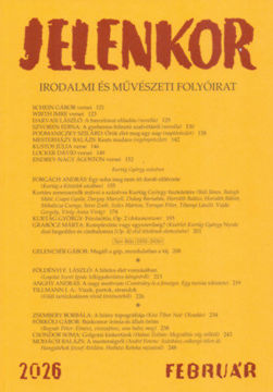 Jelenkor - Irodalmi és művészeti folyóirat - 2026. február termékhez kapcsolódó kép