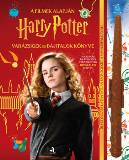 Harry Potter - Varázsigék és bájitalok könyve (varázspálcával) termékhez kapcsolódó kép