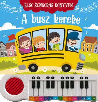 Első zongorás könyvem - A busz kereke termékhez kapcsolódó kép