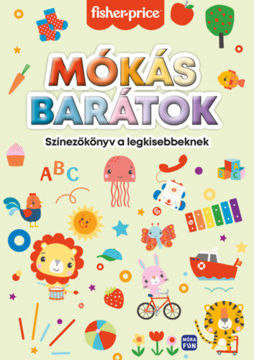 Mókás barátok - színezőkönyv a legkisebbeknek - Fisher - Price termékhez kapcsolódó kép
