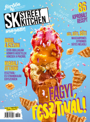 Street Kitchen Magazin 2026/1. - Nyár termékhez kapcsolódó kép