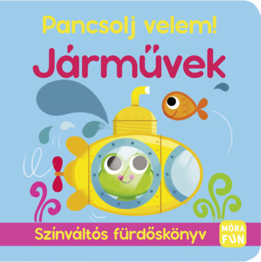 Pancsolj velem! - Járművek - Színváltós fürdőskönyv termékhez kapcsolódó kép